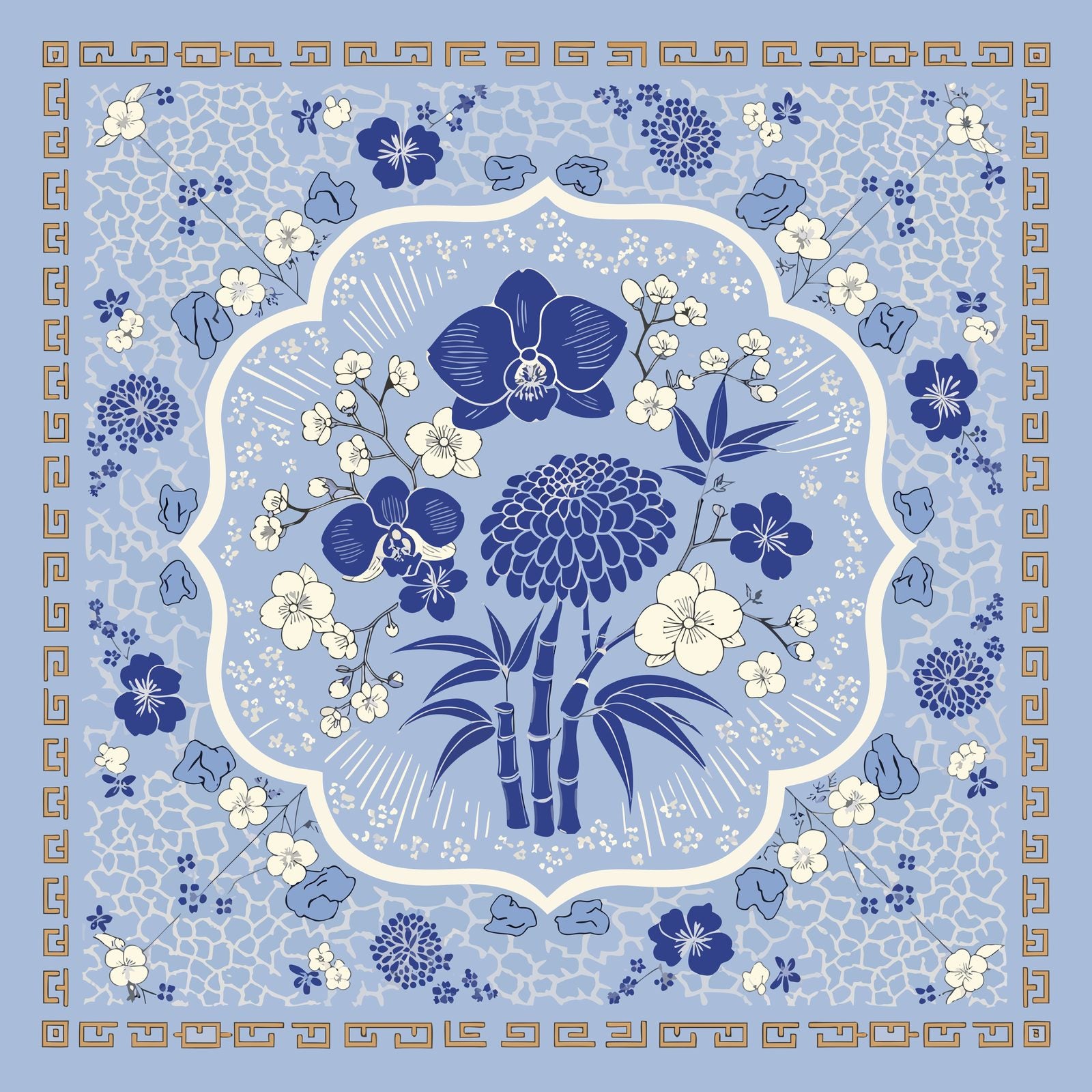 Four Gentlemen — flat mat artwork