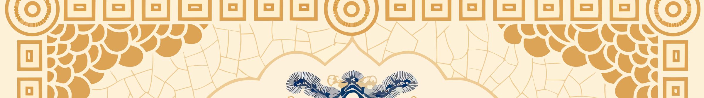 The border band of the mat artwork