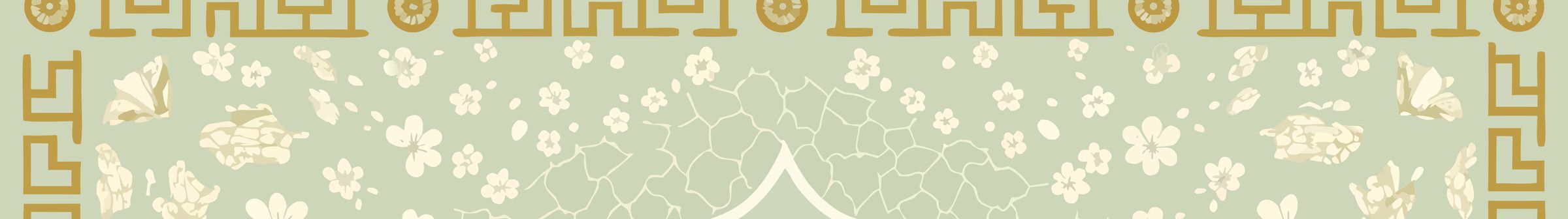 Border band of the Three Friends of Winter artwork